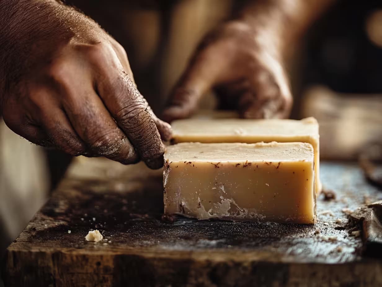 Artisanal hands representing craftsmanship and care